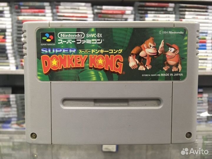 Donkey Kong для snes EU - Магазин 8бит