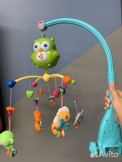 Мобиль на кроватку музыкальный