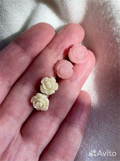 Набор серьги пусеты