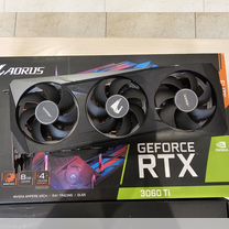 Видеокарта RTX 3060ti aorus elite (Samsung)