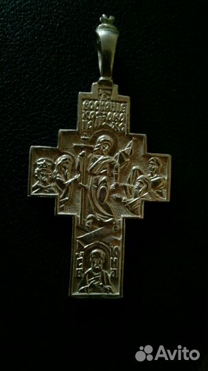 Крест серебрянный