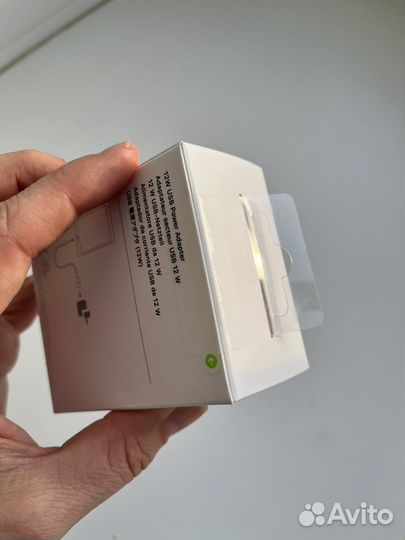 Адаптер apple 12w