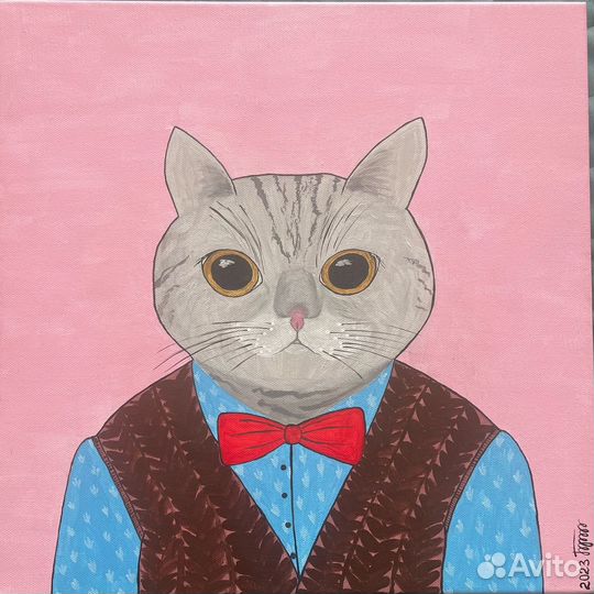 Портрет вашего кота костюмированный