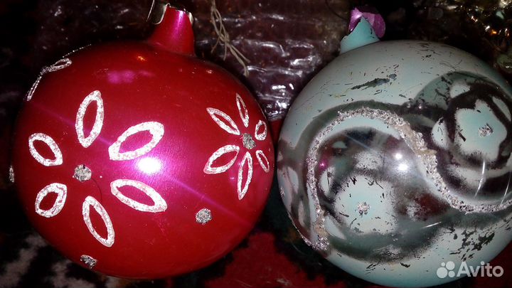 Елочные игрушки СССР