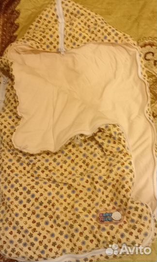 Шапка и конверт зимний