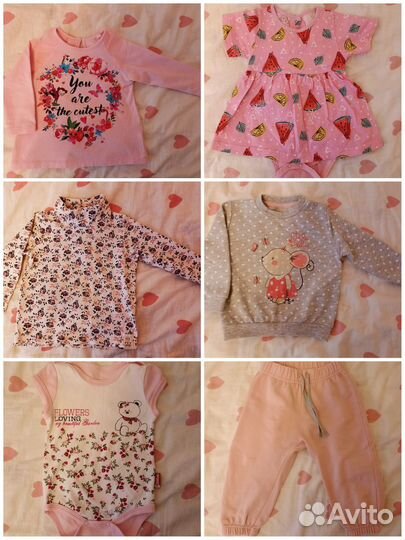 Одежда для девочки 74 80