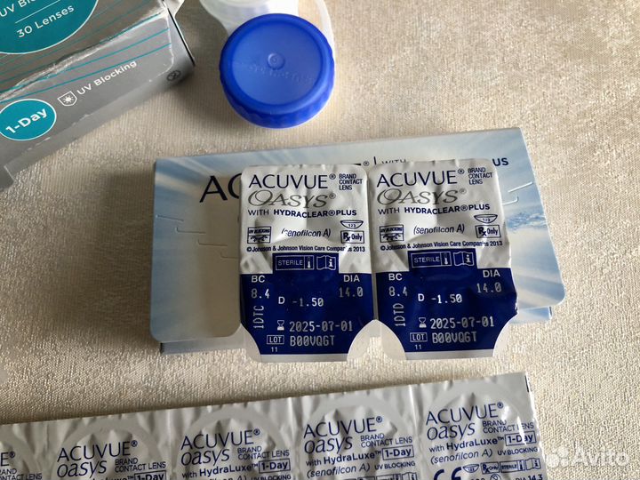 Контактные линзы -1,5