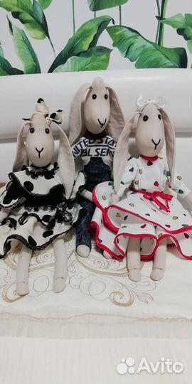 Кукла Заяц тильда