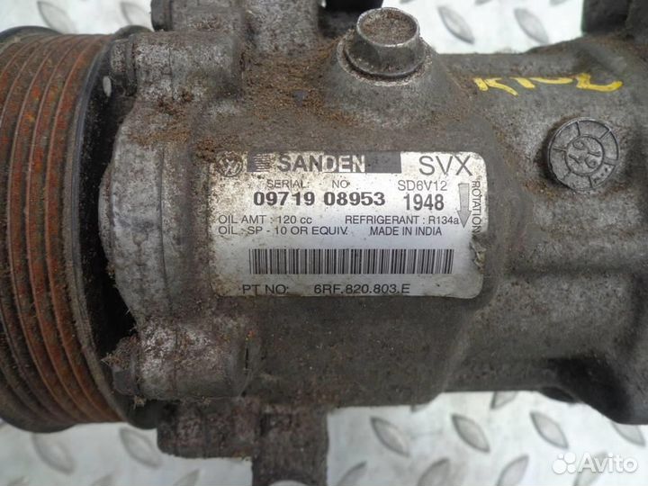 Компрессор кондиционера VW Polo 5