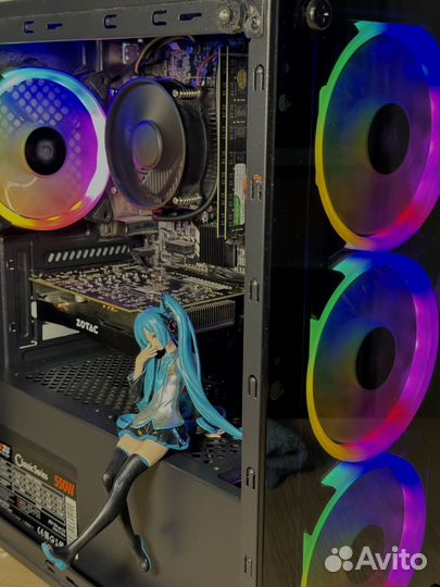 Игровой пк i5 и GTX 1050 Ti 4Gb + 16Gb