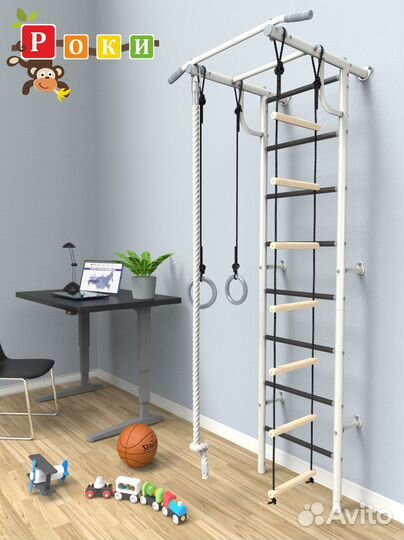 Шведская стенка Роки-2 со стационарным турником