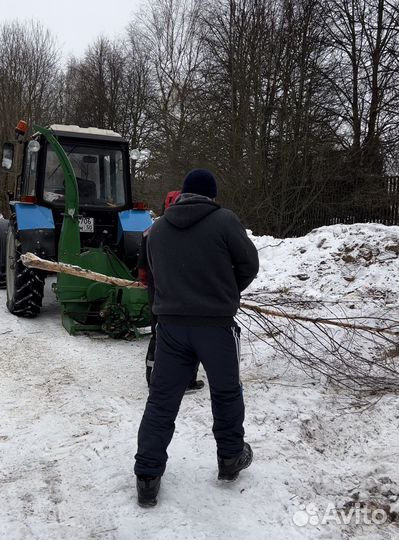 Аренда мощной(производительной) дробилки древесины