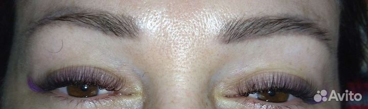Наращивание ресниц на дому