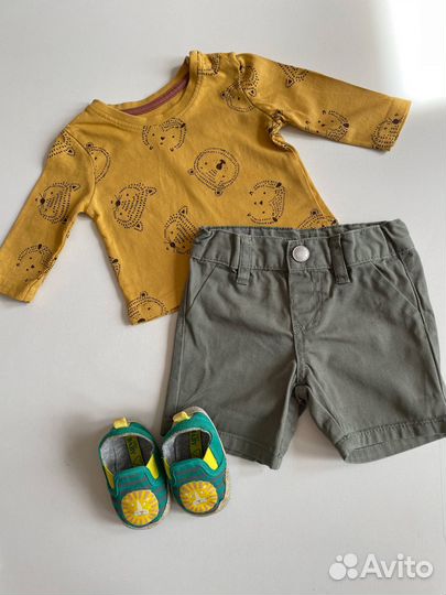 Вещи пакетом на мальчика 0-3 месяца