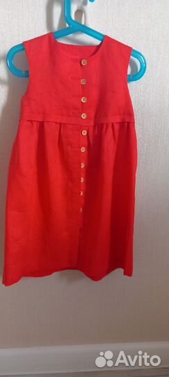 Детское платье 92-98 р. Натуральная ткань