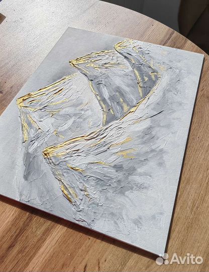 Интерьерная картина текстурная