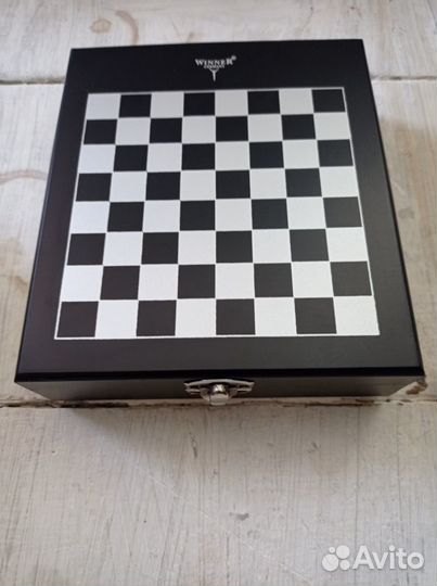 Набор для вина шахматы. Winner WR-7114