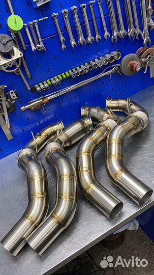 Даунпайп Bmw x5m/x6m(f85/86), 50i, n63/s63