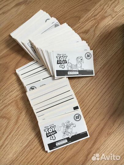 Налейки Panini История игрушек 4