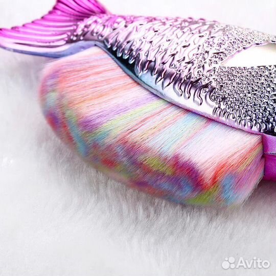 Кисть рыбка для макияжа / мастерам маникюра для оп