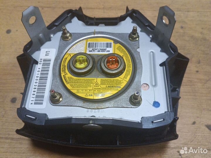 Подушка безопасности руля mazda6gg