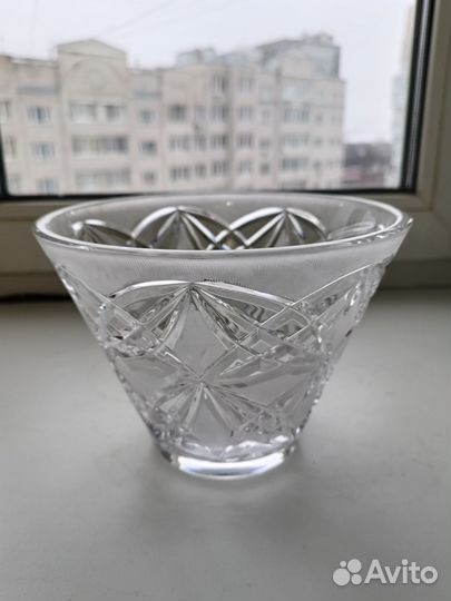 Ваза хрустальная СССР