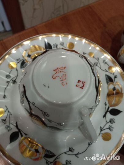 Чайный сервиз вербилки СССР