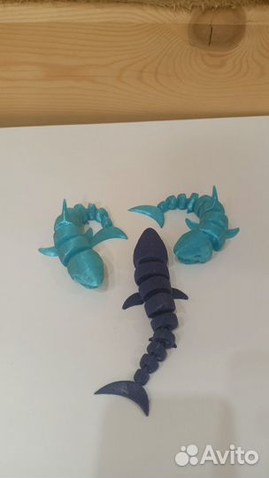 Игрушка акула (антистресс)