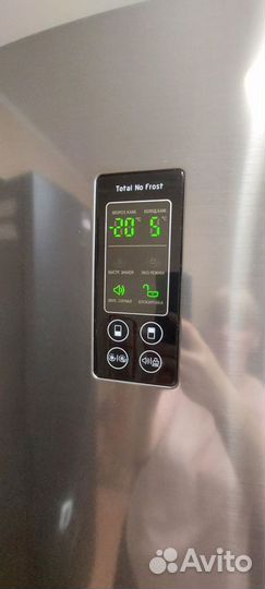 Холодильник LG металлик