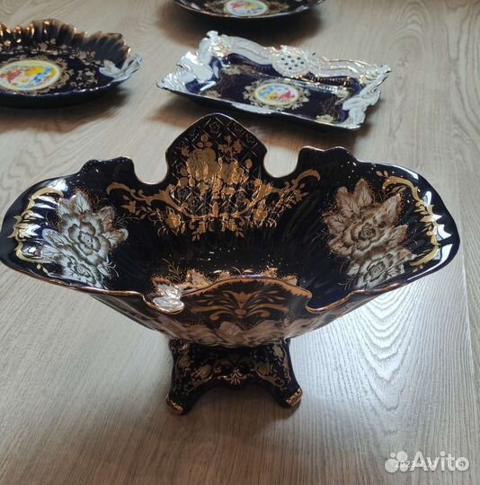 Ваза для фруктов фарфор