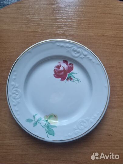 Блюдце винтаж СССР 17 см