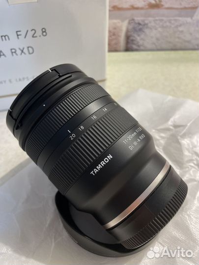 Объектив Tamron 11-20 mm f/2.8