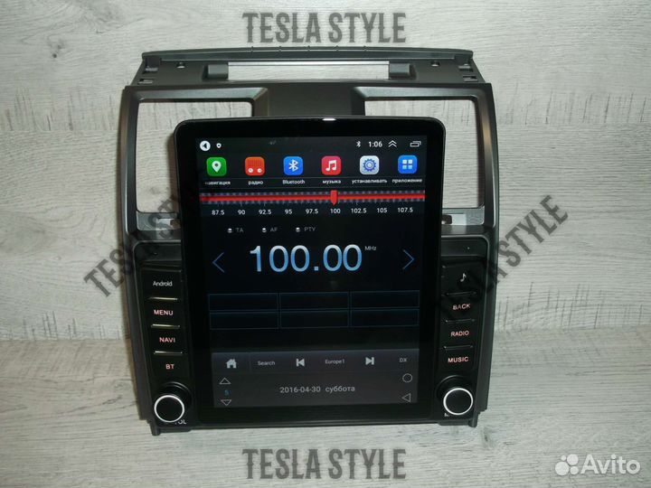 Магнитола UAZ Patriot Tesla Android GPS WiFi