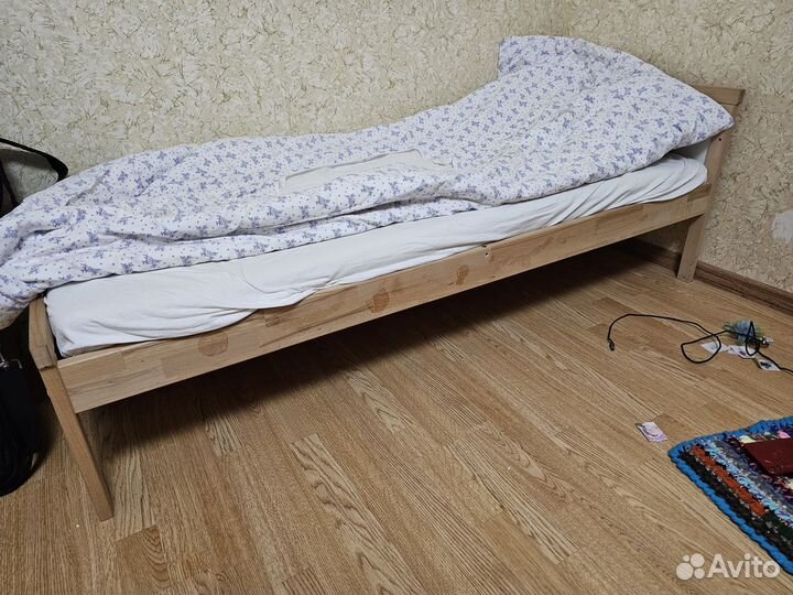 Детская кровать икеа + матрас