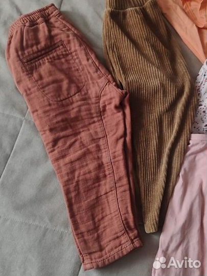 Брендовые вещи для девочки пакетом 98-104