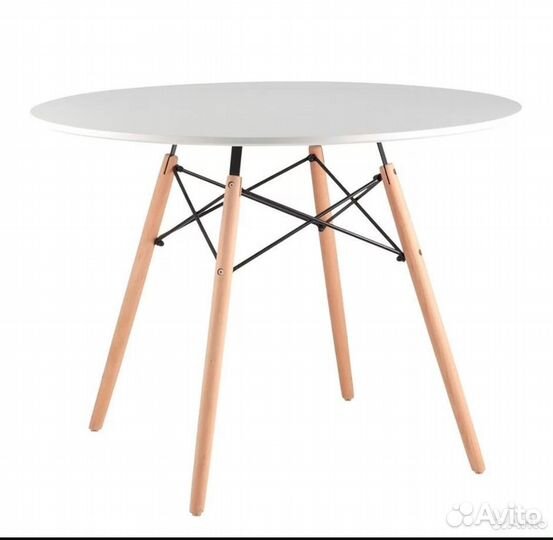 Стол eames D 100 см