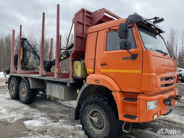 КАМАЗ 43118 с КМУ, 2017
