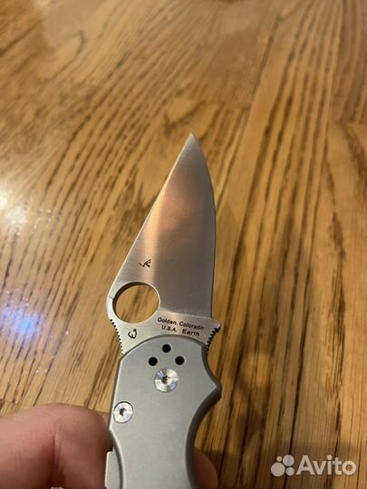Нож Spyderco paramilitary 2 cpm s30v titan