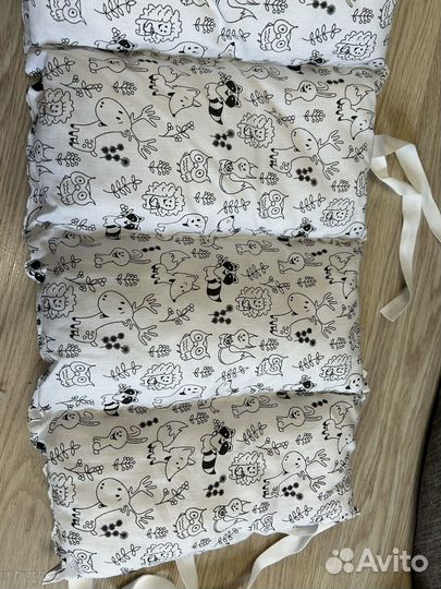 Бортики в детскую кроватку новые