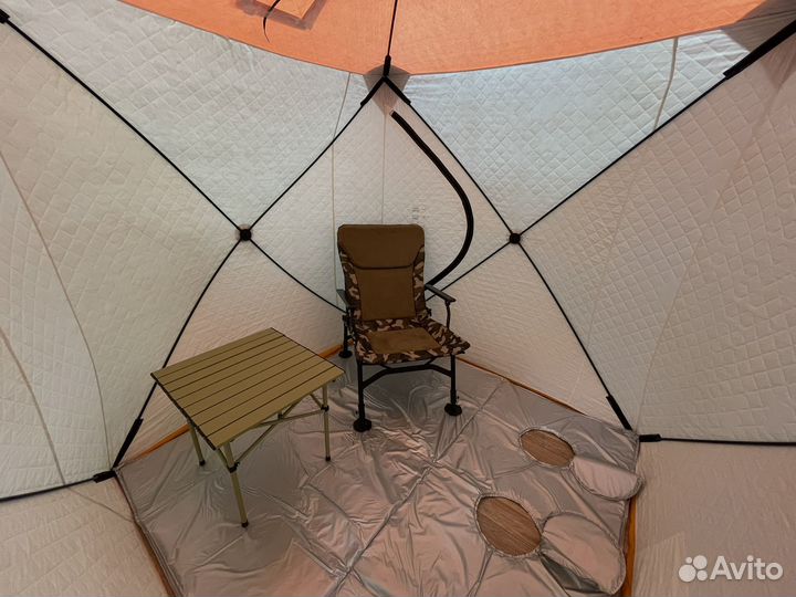 Пол для палатки куб cube 180х180