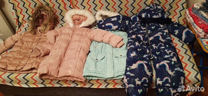 Пакет вещей для девочки 104 размер