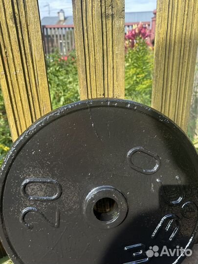 Блины для штанги 20 кг