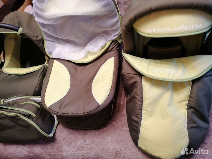 Коляска 3 в 1 baby merc