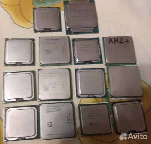 Процессоры Intel и AMD (ниже рынка) +кулера