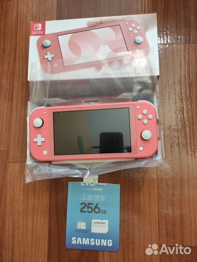 Nintendo Switch Lite 256 гб Новый прошитый