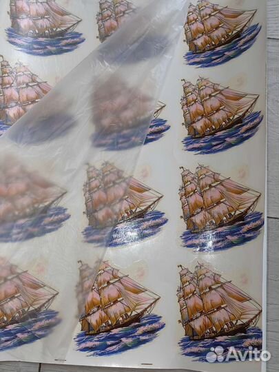 Наклейки переводки советских времен