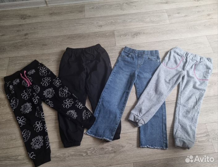Штаны на девочку 116 122