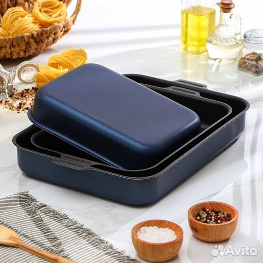 Набор противней «Лазоньера», 3 предмета: 1925 см