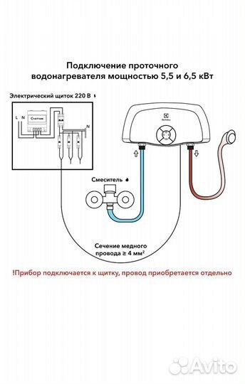 Electrolux проточный нагреватель воды