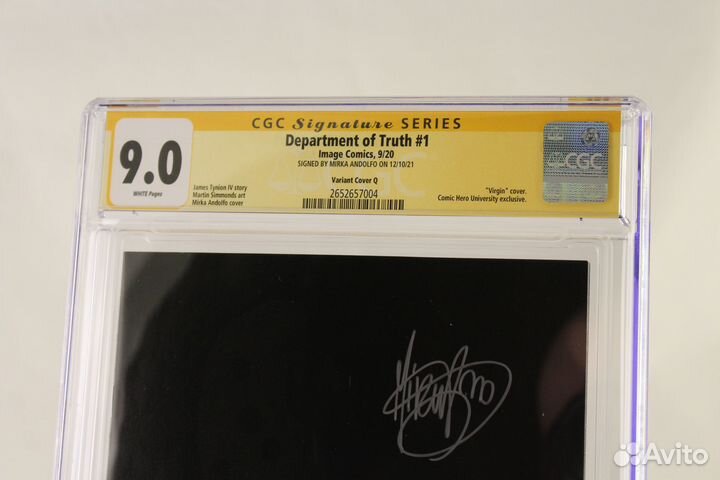 Комикс Департамент Правды №1 с автографом